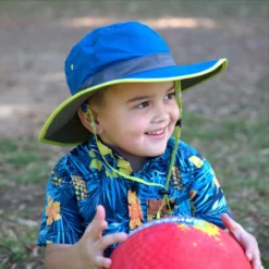 Sunday Afternoon Kids Clear Creek Boonie - Blue Solar Geodes/Grey -Trail Camp Shop 1 91