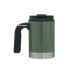 Stanley Classic Vacuum Steel Camp Mug 16oz Hammertone Green 9 Stanley Classic Vacuum Steel Camp Mug 16oz Hammertone Green -Trail Camp Shop 10 01693 009 3
