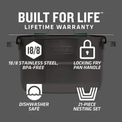 Stanley Adventure Full Kitchen Base Camp Cooking Set -Trail Camp Shop 10 02479 025 8