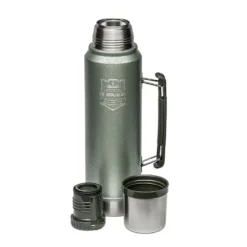 Stanley Limited Edition Classic Vacuum Bottle 108th Anniversary 1.1QT Hammertone Green -Trail Camp Shop 10 08266 042 2