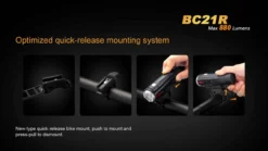 Fenix BC21R USB Rechargable Bicycle Light 880 Lumens -Trail Camp Shop 11 BC21R 38840.1450900824