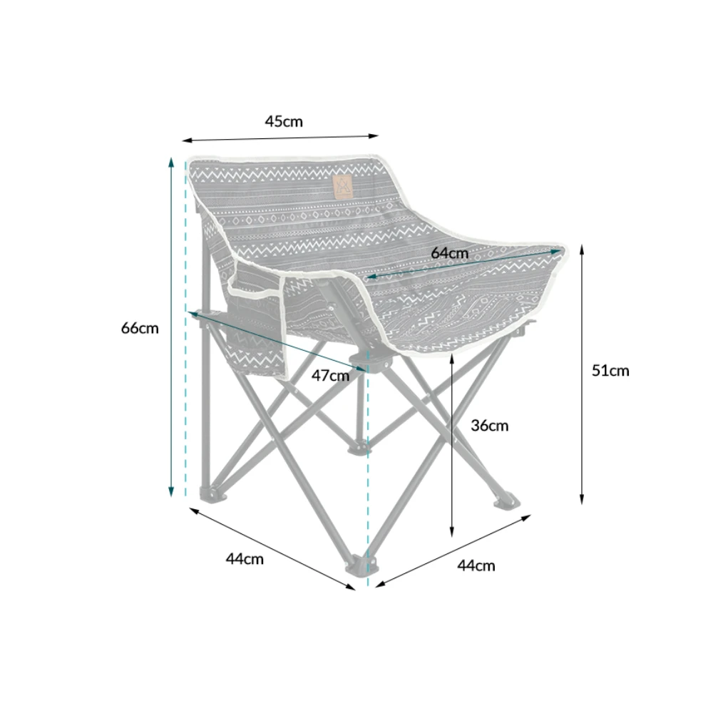 KZM New Hug Chair Black 4 KZM New Hug Chair Black - Image 4