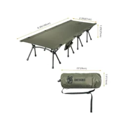 OneTigris Outdoor Foldable Camp Bed - Ranger Green -Trail Camp Shop 1 f5a83ce4 4e93 4bd4 9eff 24c40c4ca940