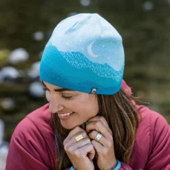 Sunday Afternoon Crescent Moon Beanie - Blue -Trail Camp Shop 2 53