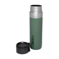 Stanley Go Series Vacuum Bottle With Flow Direct 24oz - Hammertone Green -Trail Camp Shop 2 9