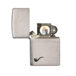 Zippo 200pl Pipe Brushed Chrome - Refillable Windproof Lighter -Trail Camp Shop 200pl 2