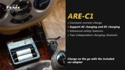 Fenix ARE-C1 18650 Battery Charger -Trail Camp Shop 20131259242231378