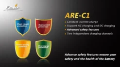 Fenix ARE-C1 18650 Battery Charger -Trail Camp Shop 20131259242495263