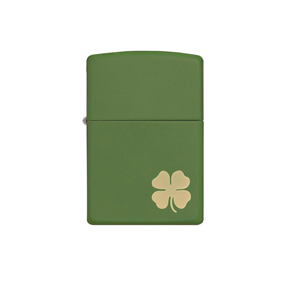 Zippo 228 Shamrock Refillable Windproof Lighter - 21032 1 Zippo 228 Shamrock Refillable Windproof Lighter - 21032