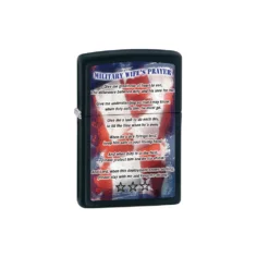 Zippo Military Wife Prayer Refillable Windproof Lighter - 28315