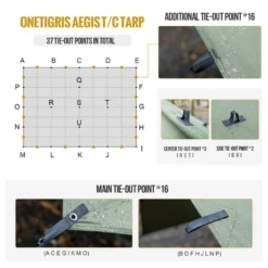 OneTigris FJORD T/C Camping Tarp -Trail Camp Shop 3 c78b10c1 4723 4934 b90f da54ca20a681