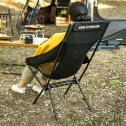 KZM Schwyz High Lightweight Chair Black 14 KZM Schwyz High Lightweight Chair Black -Trail Camp Shop 4 a3c4972c 10a4 43f0 9838 860c9bb8874e