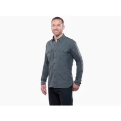 Kuhl Airspeed LS - Tepered Fit - Carbon 6 Kuhl Airspeed LS - Tepered Fit - Carbon -Trail Camp Shop 5062511 CAR00 ALT SIDE scaled