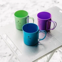 Snow Peak Titanium Single Wall Cup 450ml -Trail Camp Shop 68