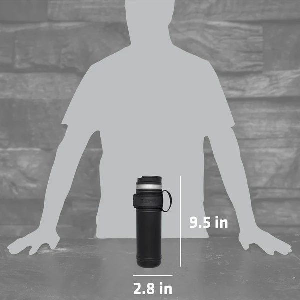 Stanley Legacy Neverleak Travel Mug 20oz - Hammertone Green 5 Stanley Legacy Neverleak Travel Mug 20oz - Hammertone Green - Image 5