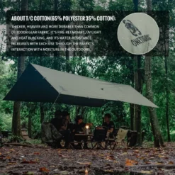 OneTigris FJORD T/C Camping Tarp -Trail Camp Shop 7 c668fcad 089b 4c14 b9f4 65c6e1bb6bf8