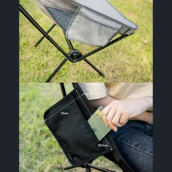 KZM Schwyz High Lightweight Chair Black 18 KZM Schwyz High Lightweight Chair Black -Trail Camp Shop 8 1a5a787d 8397 4d30 8af5 d7a39d79766e