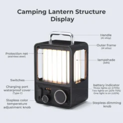 Flextail Villa Lantern Vintage LED Rechargeable Lantern -Trail Camp Shop 8 d2e4df2c 57ce 4e8a b235 66a7027a7019