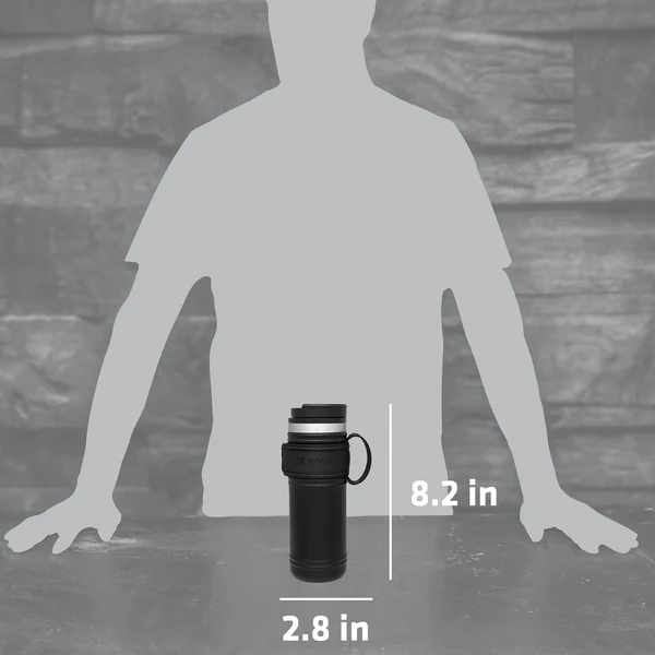 Stanley Legacy Neverleak Travel Mug 16oz - Hammertone Green 5 Stanley Legacy Neverleak Travel Mug 16oz - Hammertone Green - Image 5