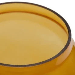 Barebones Railroad Lantern Replacement Glass -Trail Camp Shop Amber zoom