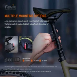 Fenix BC05R V2.0 Rechargeable Bike Tail Light -Trail Camp Shop BC05RV2.0 11