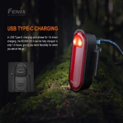 Fenix BC05R V2.0 Rechargeable Bike Tail Light -Trail Camp Shop BC05RV2.0 12
