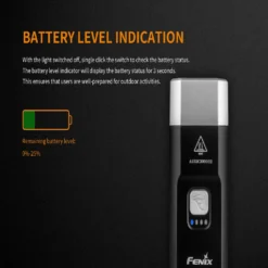 Fenix BC25R USB Rechargable Bicycle Light -Trail Camp Shop BC25R 7