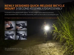 Fenix BC30R USB Rechargable Bicycle Light -Trail Camp Shop BC30R 12 64887.1503070195