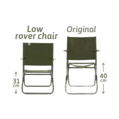 DoD Low Rover Chair -Trail Camp Shop C1 553 BK 7