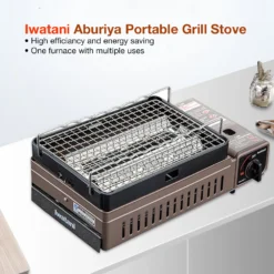 Iwatani Aburiya Portable Grill Stove 14 Iwatani Aburiya Portable Grill Stove -Trail Camp Shop CB ABR 1CB ABR 2 9