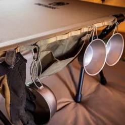 OneTigris Outdoor Foldable Camp Bed - Black -Trail Camp Shop CE ZDC01 CB 06