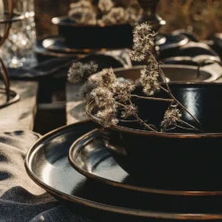 Barebones Enamel Salad Plate - Set Of 2 -Trail Camp Shop CKW 342 2 a4431f4b 7cca 4550 9325 6a27782ed577