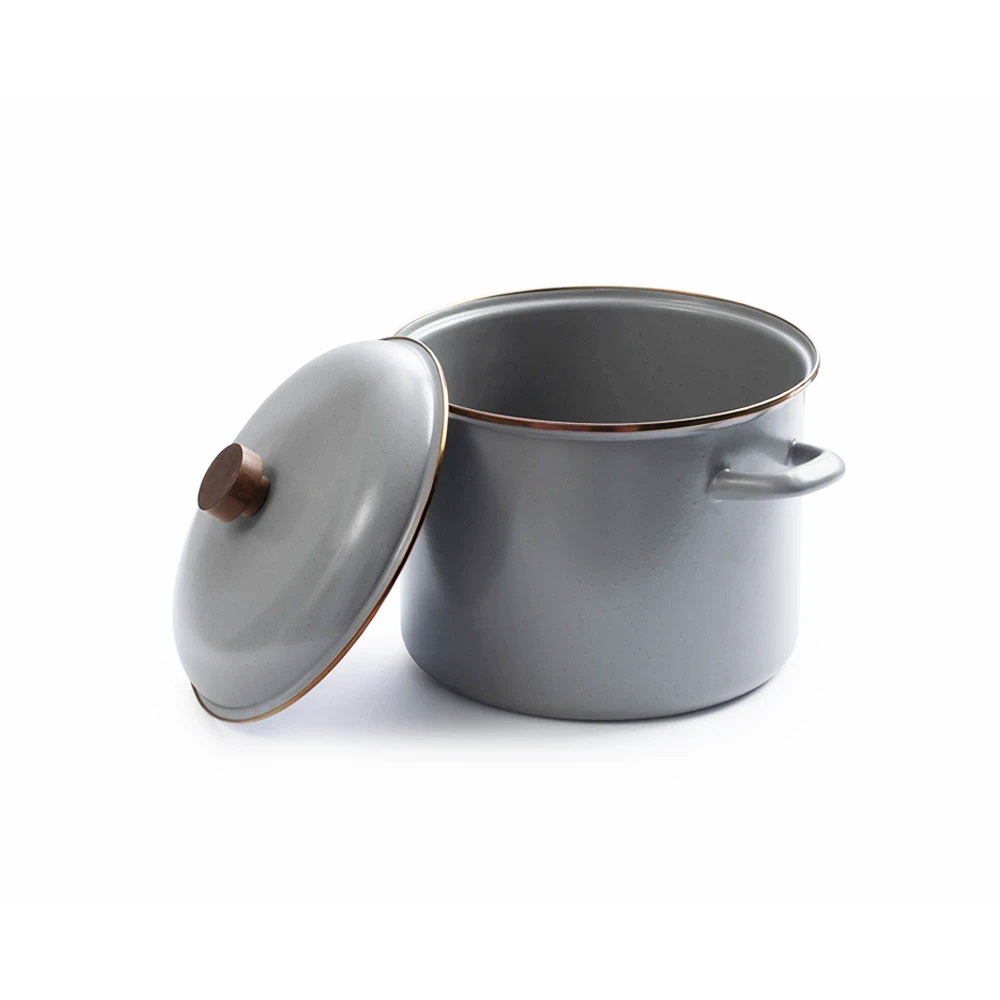 Barebones Enamel Stock Pot 2 Barebones Enamel Stock Pot - Image 2