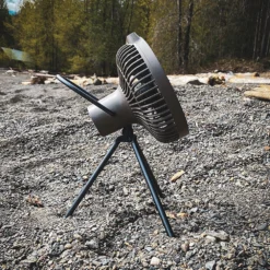 [Limited Edition] Black Claymore Fan V600+ With Pouch -Trail Camp Shop CLFN V610BK P 03