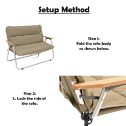 DoD Good Rack Sofa -Trail Camp Shop CS2 500 BK 4