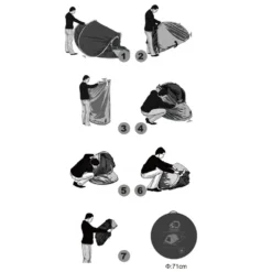 Discovery Adventures Automatic Pop Up Tent -Trail Camp Shop DFA66205 4