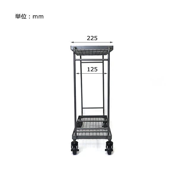 Post General Iron Wagon With Heavy Duty Basket Long 3 Post General Iron Wagon With Heavy Duty Basket Long - Image 3