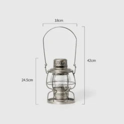 Thous Winds Railroad Kerosene Lamp Vintage Silver -Trail Camp Shop Dimension eb653640 cba7 4055 8df4 c2df6904a09a