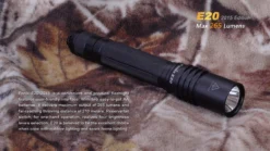 Fenix E20 XP-E2 LED Flashlight (2015 EDITION) -Trail Camp Shop E202015 2 E 96774 82095.1443050098