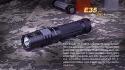 Fenix E35 XL-L2 UE LED Flashlight Black 2016 Version -Trail Camp Shop E35UE 2 E 73022.1452788932.1280.1280 32657.1495139086