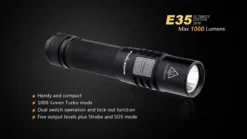 Fenix E35 XL-L2 UE LED Flashlight Black 2016 Version -Trail Camp Shop E35UE 3 E 02326.1452788929.1280.1280 02473.1495139128
