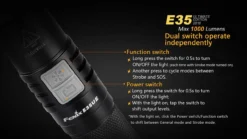 Fenix E35 XL-L2 UE LED Flashlight Black 2016 Version -Trail Camp Shop E35UE 6 E 34955.1452788933.1280.1280 30785.1495139308