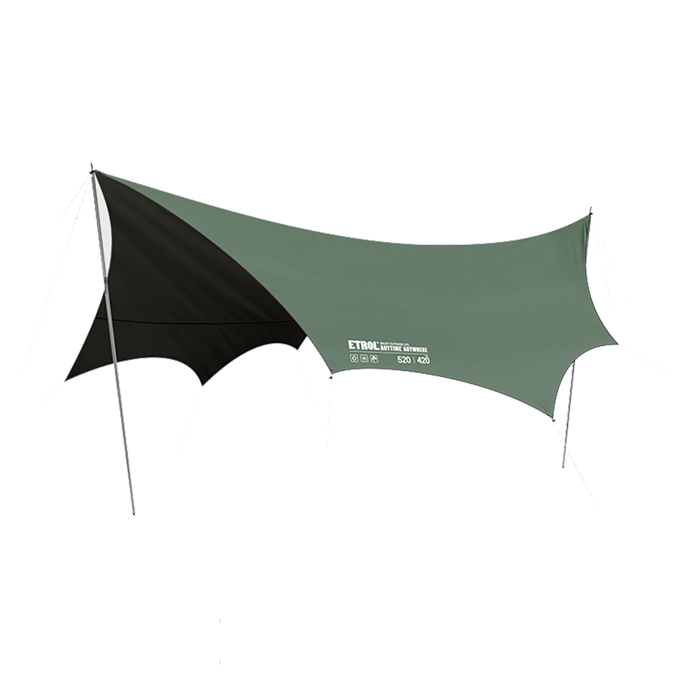 Etrol Albarross Octagonal Rainfly - Set Green 1 Etrol Albarross Octagonal Rainfly - Set Green