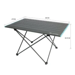 Camp Leader Foldable And Portable Camping Table -Trail Camp Shop FOLDABLE AND PORTABLE CAMPING TABLE LARGE 1