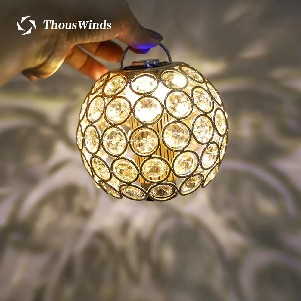 Thous Winds Goal Zero LED Light Crystal Ball Lampshade 3 Thous Winds Goal Zero LED Light Crystal Ball Lampshade - Image 3