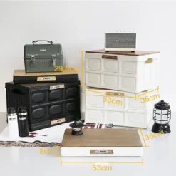 KEMSITE Camping Storage Box With Cover 18 KEMSITE Camping Storage Box With Cover -Trail Camp Shop H0018 1