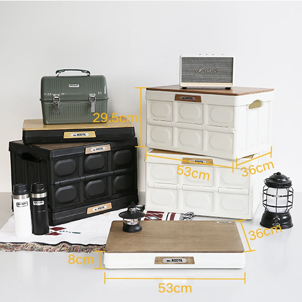 KEMSITE Camping Storage Box With Cover 8 KEMSITE Camping Storage Box With Cover - Image 8