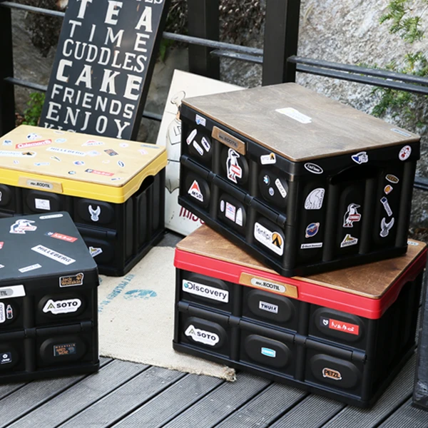 KEMSITE Camping Storage Box With Cover 7 KEMSITE Camping Storage Box With Cover - Image 7