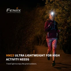 Fenix HM23 Headlamp - 240 Lumens -Trail Camp Shop HM23 7