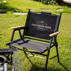 KZM Castanets Chair -Trail Camp Shop K20T1C026GD 4 600x600 ad6faf7f 245e 470e b573 c5cfdfb7c77c
